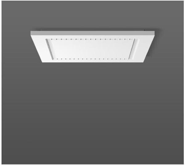 RZB Leuchten Hemis Square LED-Deckenleuchte, 25W, 2700lm, 3000K, IP40, blendfrei, Linsenoptik, weiß (312189.002)