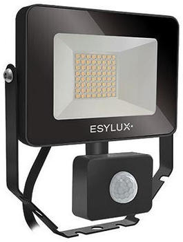 Esylux EL10810930 LED Strahler AFL BASIC LED 10W, 1000lm, 4000K, IP65, schwarz