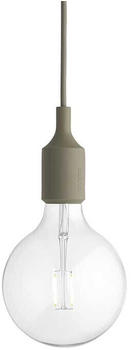 Muuto E27 Pendelleuchte-Olivgrün