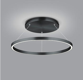 Knapstein Lisa-D LED-Deckenleuchte-Schwarz