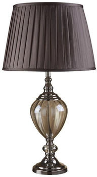 Searchlight Greyson 3721 Tischleuchte-Bernstein-Braun