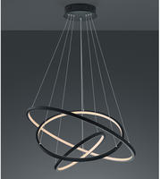 TRIO Leuchten LED Pendelleuchte "Aaron" LED-Modul 1 Stk. Farbwechsler WiZ...