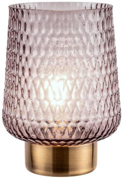 Pauleen LED Tischleuchte in Test 40lm 41,67 Fancy € lila - Taupe Messing und ab Glamour 0,8W