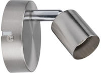 Paulmann 66743, Paulmann Spotlight Carolina 66743 Wandleuchte GU10 LED Nickel (matt)