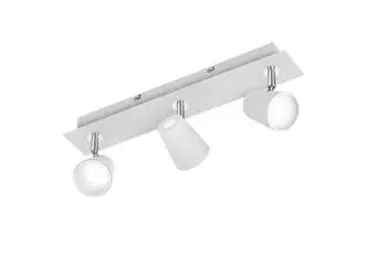 Trio LED Wand-/Deckenleuchte Wei&szlig;-Matt/Wei&szlig; 3x6W/1650lm (873110331)