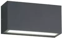 Trio Leuchten Au&szlig;enwandleuchte Trend in Anthrazit max. 10 Watt Wandlampe