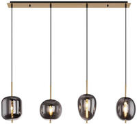 GLOBO LIGHTING H&auml;ngeleuchte "BLACKY I" E14 1 Stk. H&auml;ngelampe/Pendelleuchte/H&ouml;he