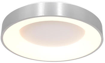 Steinhauer LED Deckenleuchte Ringlede in Silber und Weiß 40W 3600lm silber