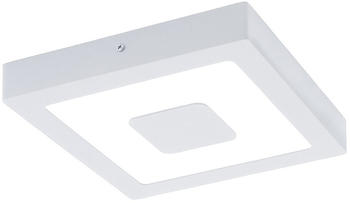 Eglo LED Outdoor Wand-/Deckenleuchte IPHIAS weiß weiß L:22,5cm B:22,5cm H:4cm IP44