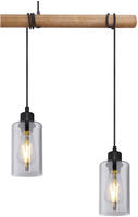 GLOBO LIGHTING H&auml;ngeleuchte "HADERA" E27 1 Stk. H&auml;ngelampe/Pendelleuchte/Glas
