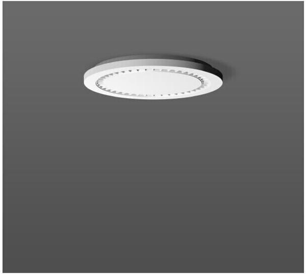 RZB Leuchten Hemis Round LED-Deckenleuchte, 15W, 1600lm, 3000K, IP40,  blendfrei, Linsenoptik, weiß (312185.002) Test TOP Angebote ab 78,65 €  (Oktober 2023)