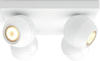 Philips Hue White Ambiance Buckram 4er-Spot GU10 4x350lm weiß (929003048201)