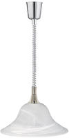 Trio Lighting - Suspensionslampe Viola 60w Attacco E27 Geb&uuml;rstete Wei&szlig;e Farbe