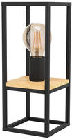 EGLO Tischleuchte "LIBERTAD Tischlampe, Stahl und Holz, E27, IP20,...