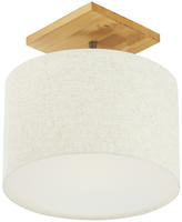 TRIO Leuchten Deckenleuchte "ELMAU" E27 1 Stk. &Atilde;&tilde; 35cm, H&ouml;he 36,5cm, Holzdeko, E27