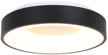 Steinhauer LED Deckenleuchte Ringlede in Schwarz und Weiß 30W 2800lm schwarz