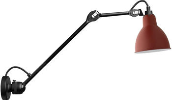 DCW éditions N°304 L40 Wandleuchte rot, glockenförmig, max 11 Watt, Metall 14x55x14 cm (304 L40 BL-RED) (503)