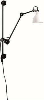DCW éditions N°210 Wandleuchte weiß, glockenförmig, max 11 Watt, Metall 78x59x14 cm (210 BL-WH) (207)