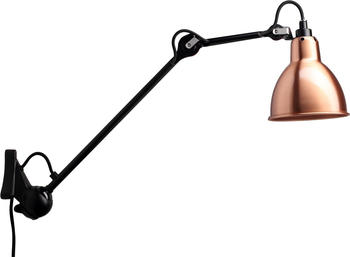 DCW éditions N°222 Wandleuchte schwarz bronze, glockenförmig, max 11 Watt, Metall 14x59x14 cm kupfer (222 BL-COP) (912)