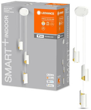 LEDVANCE Smart+ WLAN Pendelleuchte Twist in Weiß 3x 8,16W 1260lm tunable White weiß