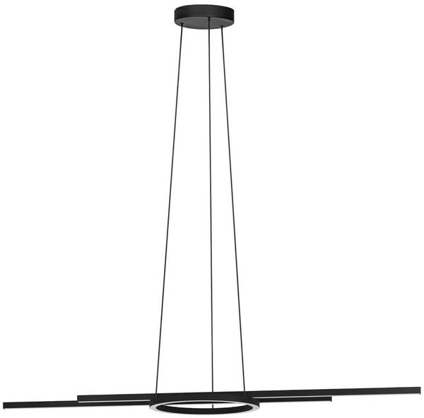 Eglo ZigBee LED Pendelleuchte Zillerio in Schwarz und Weiß Tunable White 3x 8,03W 3240lm schwarz