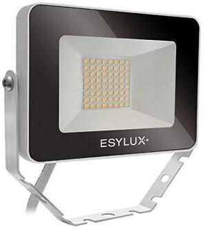 Esylux EL10810909 LED Strahler OFL BASIC LED 10W, 1000lm, 4000K, IP65, weiß