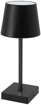 Cepewa Tischleuchte mit Touchdimmer LED H26cm schwarz