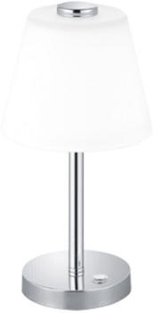 Trio LED Tischleuchte Emerald Chrom/Wei&szlig; 4W/350lm (525490106)