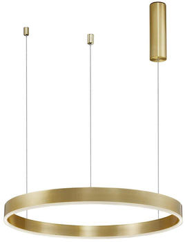 Nova Luce LED Pendelleuchte Motif in Gold 40W 2800lm gold / messing
