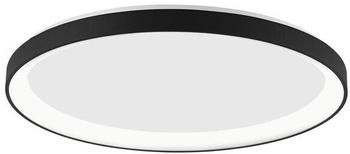 Nova Luce LED Deckenleuchten Pertino in Schwarz 38W 2280lm schwarz