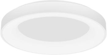 Nova Luce LED Deckenleuchten Rando Thin in Weiß-satiniert 50W 3250lm weiß
