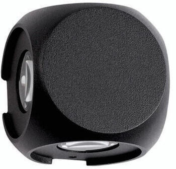 Nova Luce LED Wandleuchte Zari in Schwarz 4x 1W 265lm IP54 schwarz
