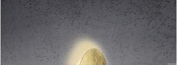 Escale LED-Wand-/Deckenleuchte BLADE 44cm Blattgold 86680209