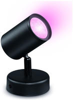 WiZ IMAGEO 1 x einstellbarer Spot, Wi-Fi/Bluetooth, Schwarz, Wi-Fi 4 (802.11n),