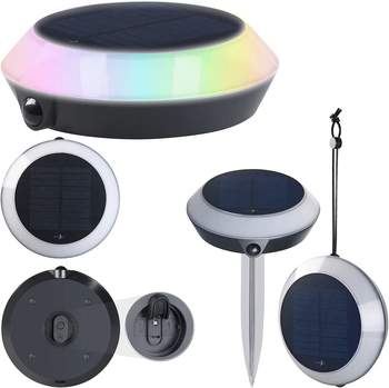 Lunartec Solar-Outdoor-Leuchte ZX-5072 – Effiziente Solarenergie-Nutzung