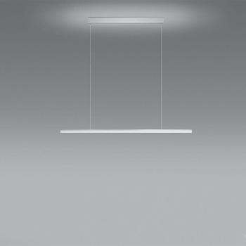 Bankamp LIGHTLINE II flex Up & Down 2211 LED-Pendelleuchte-Nickel matt-mit dim2warm (2200K - 3000K)