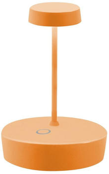 Zafferano LED Akku Tischleuchte Swap Mini in Orange 2,2W 183lm IP65 orange