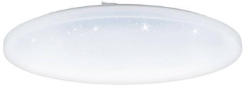 Eglo 98448 LED Deckenleuchte FRANIA-S mit Kristallen weiß Ø55cm H:7,5cm
