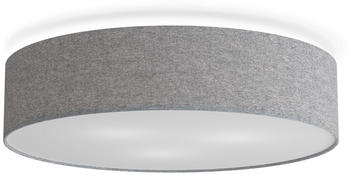 Belid Leuchten 2152742 Deckenleuchte Soft 50cm grau Textil