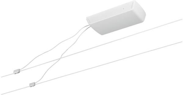 Paulmann Seilsystem Basisset Wire Systems ohne Leuchten in Weiß-matt weiß
