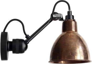 DCW éditions N°304 Wandleuchte schwarz bronze, glockenförmig, max 11 Watt, Metall 14x15x15 cm ungeschliffenes kupfer (304 BL-COP-RAW ROUND) (813)
