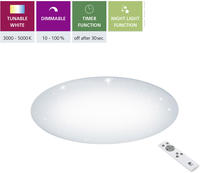 EGLO 97542, EGLO GIRON-S Deckenleuchte, weiss