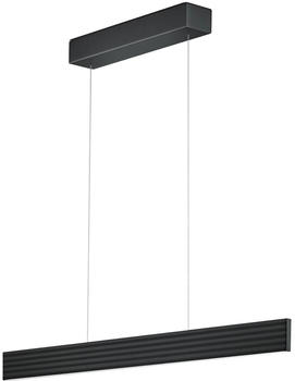 Knapstein Fara 92 LED-Pendelleuchte-Schwarz-mit LED (2200K - 3000K)