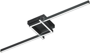 Knapstein Frida 2 LED-Deckenleuchte-Schwarz