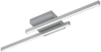 Knapstein Nuri 2 LED-Deckenleuchte-Nickel matt