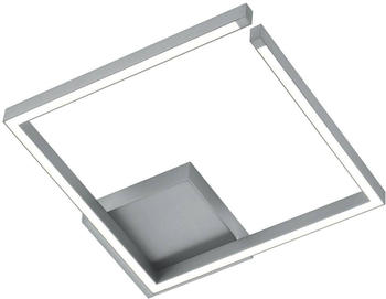 Knapstein Yoko-Q LED-Deckenleuchte-Nickel matt