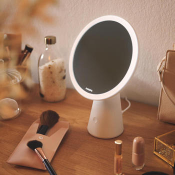 Philips LED Akku Tischleuchte Mirror in Weiß 4,5W 60lm weiß