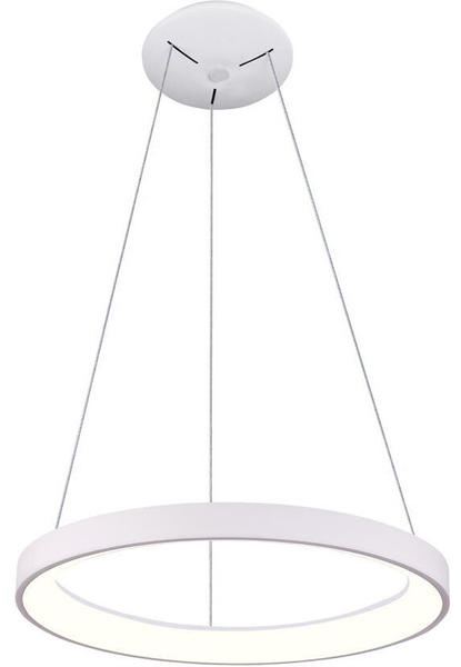 Deko-Light LED Pendelleuchte Merope 400 in Verkehrsweiß 30W 2200lm weiß