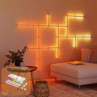 Nanoleaf NL59E00-3SN00, Nanoleaf Lines Squared Expansion Pack - 3PK,