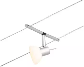 Paulmann Wire Systems in Chrom-matt mit Schrim GU5,3 silber